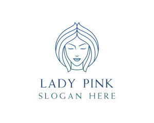 Lady Fashion Cosmetics logo design