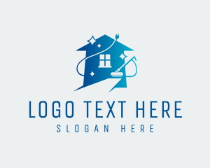 Vacuum Cleaner - Vacuum Cleaner Housekeeping logo design