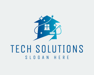 Home - Vacuum Cleaner Housekeeping logo design