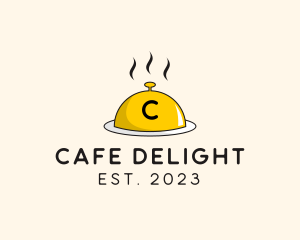 Cafeteria - Restaurant Cloche Cafeteria Eatery logo design