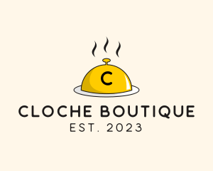 Restaurant Cloche Cafeteria Eatery logo design