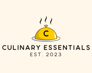 Restaurant Cloche Cafeteria Eatery logo design