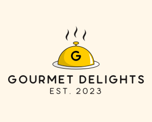 Restaurant Cloche Cafeteria Eatery logo design