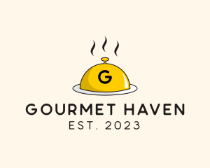 Restaurant Cloche Cafeteria Eatery logo design