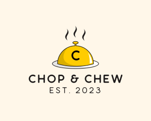 Platter - Restaurant Cloche Cafeteria Eatery logo design