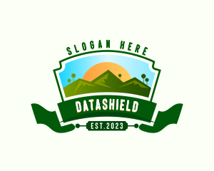 Mountain Nature Environment Adventure  Logo