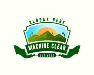 Mountain Nature Environment Adventure  Logo