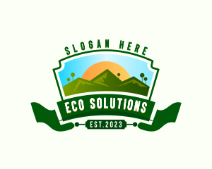 Environment - Mountain Nature Environment Adventure logo design
