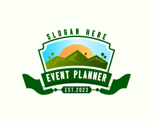 Adventure - Mountain Nature Environment Adventure logo design