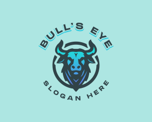 Bull Rodeo Ranch logo design