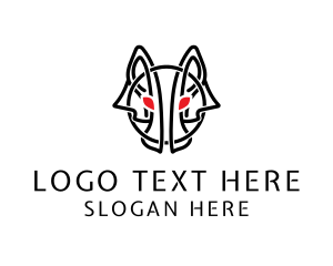 Pet - Wolf Canine Hunter logo design