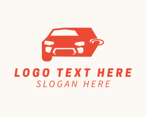 Motorsport - Automobile Car Price Tag logo design