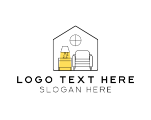 Designer - House Interior Furniture logo design