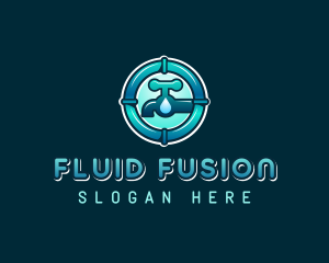 Water Faucet Pipe logo design