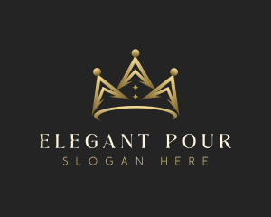 Elegant Royal Crown logo design