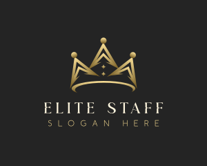 Elegant Royal Crown logo design