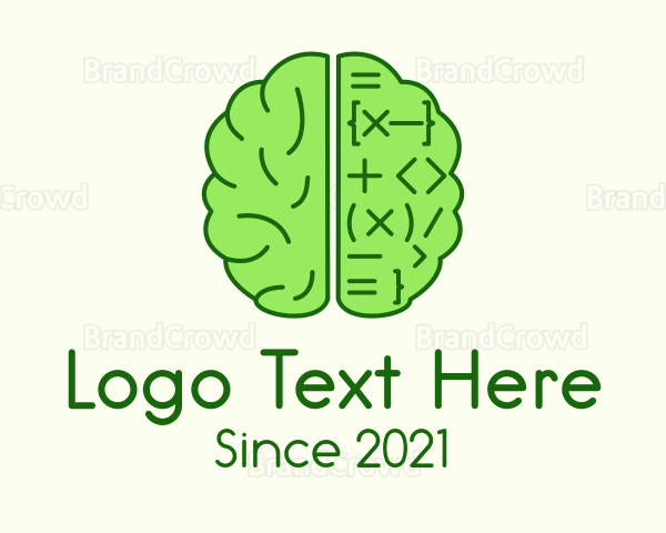 Green Brain Mathematics Logo