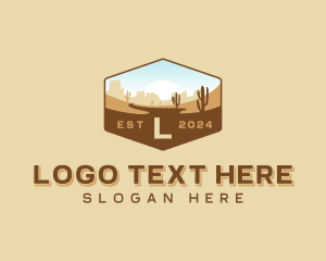 Rock - Outdoor Desert Terrain logo design