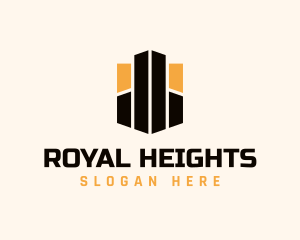 High Rise Skyscraper Realtor Condominium logo design