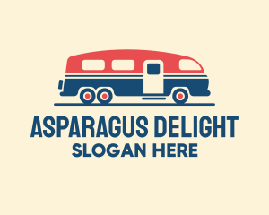 Hip Trailer Camper Van logo design