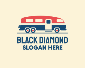 Hip Trailer Camper Van logo design