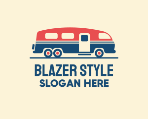 Hip Trailer Camper Van logo design