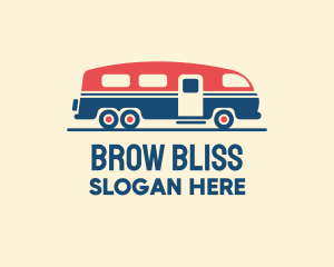 Hip Trailer Camper Van logo design