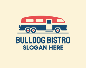 Hip Trailer Camper Van logo design