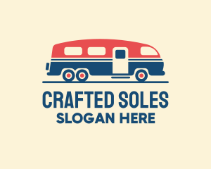 Hip Trailer Camper Van logo design