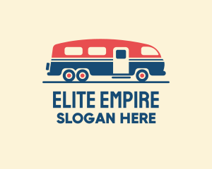 Hip Trailer Camper Van logo design