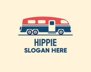 Hip Trailer Camper Van logo design