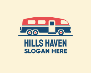 Hip Trailer Camper Van logo design