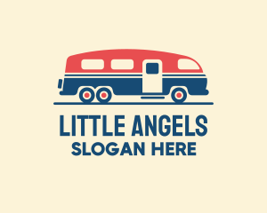 Hip Trailer Camper Van logo design