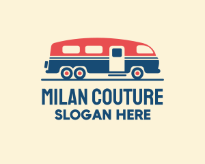 Hip Trailer Camper Van logo design