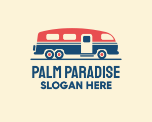 Hip Trailer Camper Van logo design