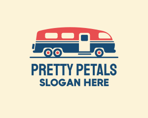 Hip Trailer Camper Van logo design