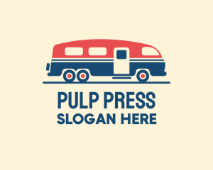 Hip Trailer Camper Van logo design