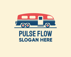 Hip Trailer Camper Van logo design