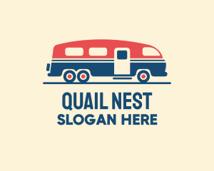 Hip Trailer Camper Van logo design