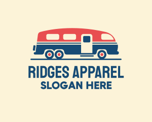 Hip Trailer Camper Van logo design