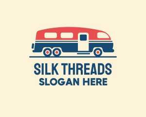 Hip Trailer Camper Van logo design