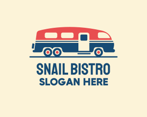 Hip Trailer Camper Van logo design