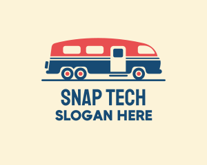 Hip Trailer Camper Van logo design