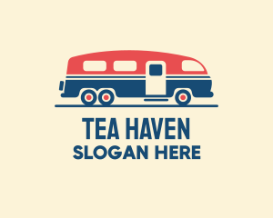 Hip Trailer Camper Van logo design