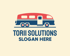 Hip Trailer Camper Van logo design