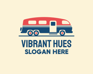 Hip Trailer Camper Van logo design