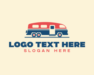Trailer - Hip Trailer Camper Van logo design