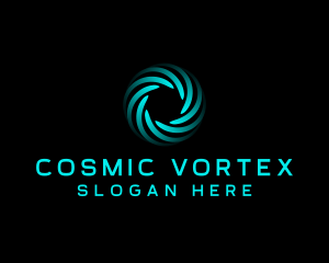 Vortex - Whirl Vortex Tech logo design