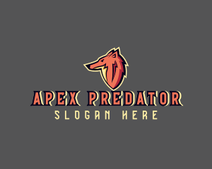 Predator - Fox Animal Predator logo design