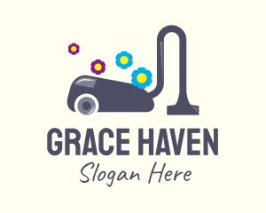 Flower Vacuum Cleaner  Logo
